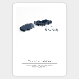 Canna & Sanday Sticker